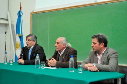 Se desarrolló un acto en el Centro Regional Chivilcoy de la Universidad Nacional de Luján