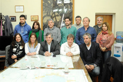 El Intendente se reunió con diputados provinciales y concejales de Junín