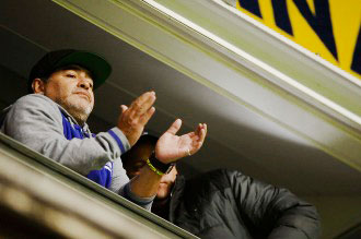 Maradona, a favor del Fútbol Para Todos: «No voy a permitir que le saquen el fútbol a mi país»