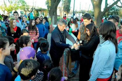 Festejo del Día del Niño en Moquehuá