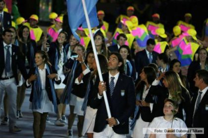 Juegos Olímpicos. Scola, el faro que guió a la delegación argentina en la ceremonia inaugural