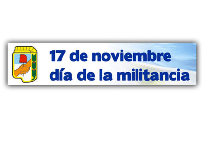 Publicación Pedida: Día del Militante Peronista