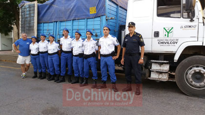 [VIDEO] El cuerpo de Policía Local recibió donaciones para Pergamino