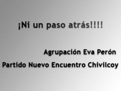 ¡Ni un paso atrás!!!! item-thumbnail
