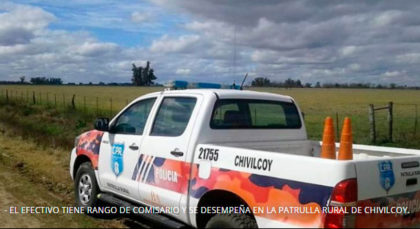 [AMPLIAMOS] Comisario de la Patrulla Rural de Chivilcoy fue detenido tras resistirse en un operativo de tránsito