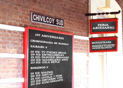 Se celebra el 107° aniversario de la Estación Chivilcoy Sur