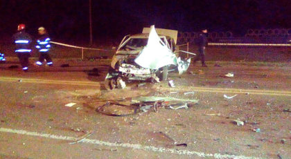 [VIDEO] Accidente fatal en el Km 202 de la Ruta 7: Un muerto y varios heridos