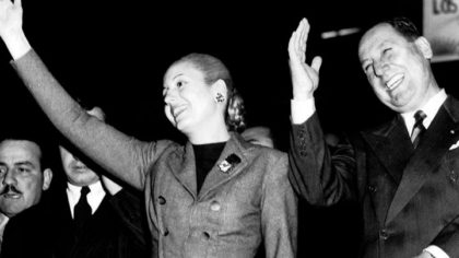 Juventud Peronista: Acto por el 98º aniversario del nacimiento de Eva Perón