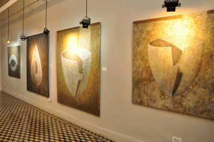 Caputo y Álvarez expusieron “El lado de la piel” en el Museo Pompeo Boggio