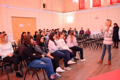 La Dirección de Tránsito comenzó una serie de charlas para alumnos de Secundaria
