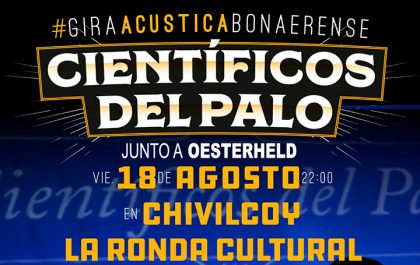 La banda local Oesterheld junto a Científicos del Palo en la Ronda item-thumbnail