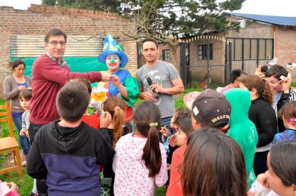 Festejo del Día del Niño en el Barrio San Bartolomé