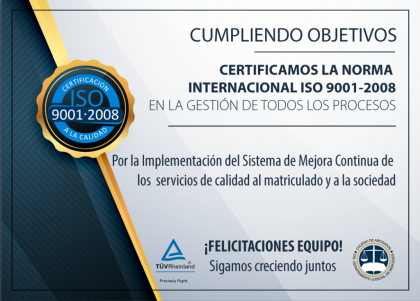 El Colegio de Abogados del Departamento Judicial de Mercedes certificó bajo Normas ISO9001/2008