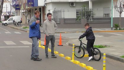 Informan sobre la colocación de señalización y demarcación de la ciclovía exclusiva para bicicletas