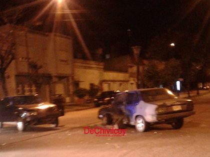 Fuerte colisión en avenida Suárez y Viamonte de la que participó una joven embarazada