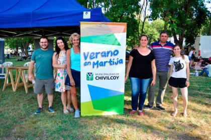 Gran concurrencia de vecinos a las actividades de verano en Martija