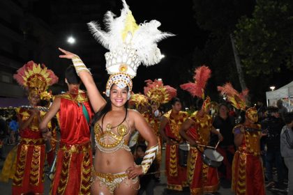 Segunda noche de carnaval en Chivilcoy