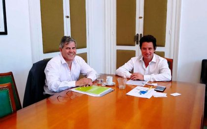 El Diputado Britos se reunió con el Ministro de Cultura y Educación bonaerense Gabriel Sánchez Zini