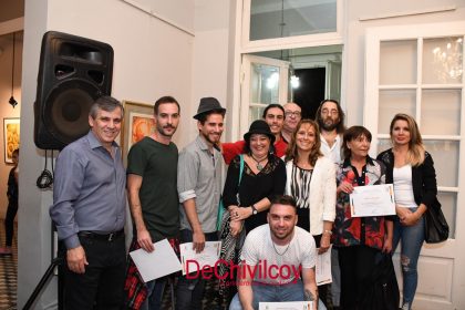 Pompeo Boggio: Entregaron los premios del «Salón de Octubre» y se realizó un reconocimiento a la artista plástica Martha Rocha