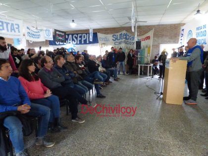 Sindicatos y organizaciones conmemoraron el Día del Trabajador en Chivilcoy
