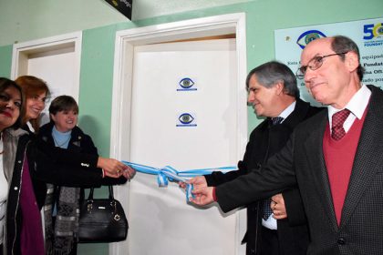 Se inauguró el Centro Oftalmológico en el Hospital Municipal