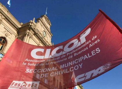 [COMUNICADO] CICOP Asociación de Profesionales de la Salud Pública de la Ciudad de Chivilcoy