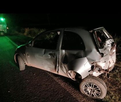 <span style='color:#f000000;font-size:14px;'>POLICIALES</span><br>Un camión y un automóvil conducido por un chivilcoyano colisionaron en la Ruta 5