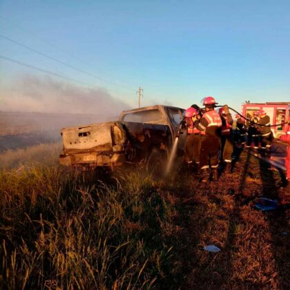 <span style='color:#f000000;font-size:14px;'>POLICIALES</span><br>Accidente en la Ruta 5, Km. 395, con dos personas fallecidas