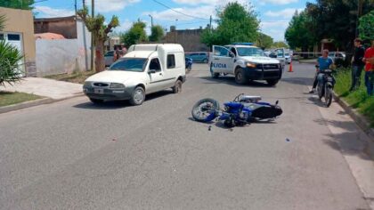 <span style='color:#f000000;font-size:14px;'>LOCALES</span><br>Accidente vial en la intersección de la Av. 92 y 25 de Mayo