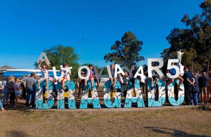 <span style='color:#f000000;font-size:14px;'>REGIONALES</span><br>[Bragado] Contundente manifestación en la Ruta 5 para pedir el avance de las obras de la autovía