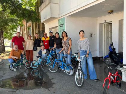 <span style='color:#f000000;font-size:14px;'>LOCALES</span><br>La ONG «Voy En Bici» donó 8 rodados para los niños del Hogar de Abrigo Municipal