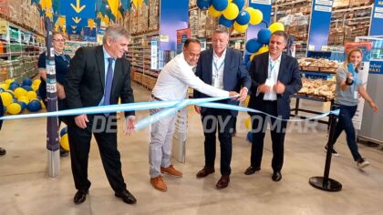 <span style='color:#f000000;font-size:14px;'>LOCALES</span><br>[Video] Se llevó a cabo el acto de inauguración de la sucursal del Carrefour Maxi de Chivilcoy