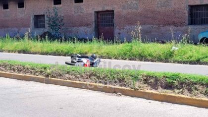 <span style='color:#f000000;font-size:14px;'>POLICIALES</span><br>Grave accidente en Av. Güemes: Un motociclista internado en terapia intensiva