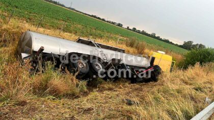 <span style='color:#f000000;font-size:14px;'>LOCALES</span><br>Colisión en Ruta Nacional 5 entre un camión y una camioneta item-thumbnail