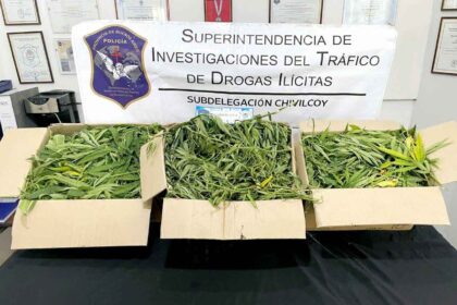 <span style='color:#f000000;font-size:14px;'>POLICIALES</span><br>Incautan 10 kilos de marihuana en Moquehuá