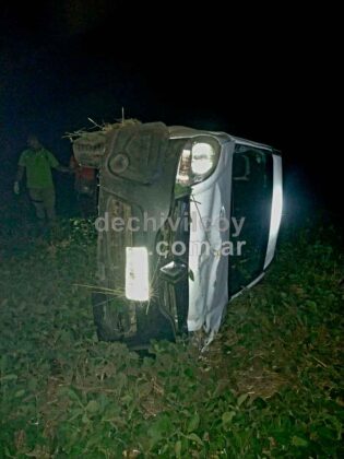<span style='color:#f000000;font-size:14px;'>LOCALES</span><br>Vuelco en la Ruta 5: una mujer fue hospitalizada con heridas graves item-thumbnail