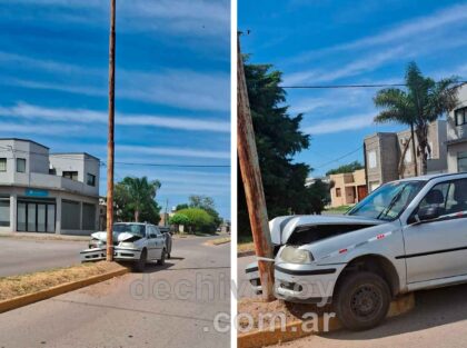 <span style='color:#f000000;font-size:14px;'>LOCALES</span><br>Esta madrugada un automóvil chocó con una columna de alumbrado item-thumbnail