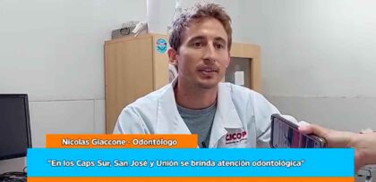 <span style='color:#f000000;font-size:14px;'>SALUD</span><br>El odontólogo Nicolás Giaccone habló sobre la importancia de mantener una buena salud bucodental item-thumbnail