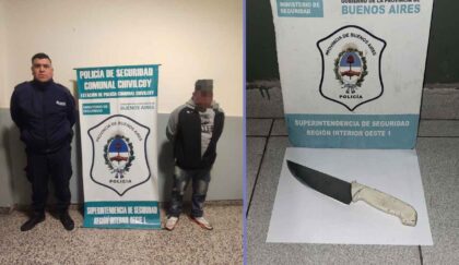 <span style='color:#f000000;font-size:14px;'>POLICIALES</span><br>Fue detenido un delincuente con frondosos antecedentes penales item-thumbnail