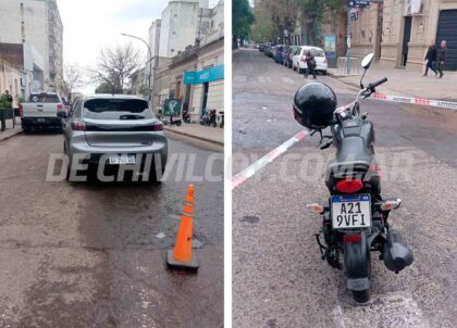 <span style='color:#f000000;font-size:14px;'>LOCALES</span><br>Chocaron un automóvil y una motocicleta en Avenida Soárez y General Rodríguez item-thumbnail