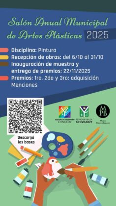 <span style='color:#f000000;font-size:14px;'>CULTURA</span><br>Se abre la convocatoria para el Salón Anual Municipal de Artes Plásticas 2025 <span style='color:#f000000;font-size:14px;'>CULTURA</span><br>Se abre la convocatoria para el Salón Anual Municipal de Artes Plásticas 2025