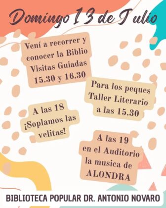 <span style='color:#f000000;font-size:14px;'>CULTURA</span><br>La Biblioteca Popular “Dr. Antonio Novaro” celebra 130 años de historia y compromiso con la comunidad <span style='color:#f000000;font-size:14px;'>CULTURA</span><br>La Biblioteca Popular “Dr. Antonio Novaro” celebra 130 años de historia y compromiso con la comunidad