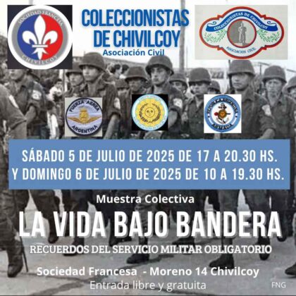 <span style='color:#f000000;font-size:14px;'>ACTUALIDAD</span><br>“La vida bajo bandera”: una muestra para rescatar la memoria del Servicio Militar