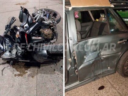 <span style='color:#f000000;font-size:14px;'>SINIESTRO VIAL</span><br>Un auto y una moto colisionaron en Avenida Lisandro de la Torre y Ameghino item-thumbnail