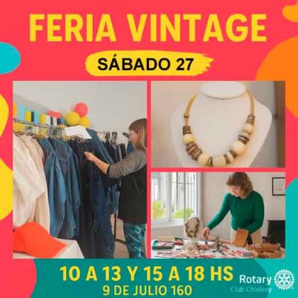 <span style='color:#f000000;font-size:14px;'>ACTUALIDAD</span><br>El Rotary Club impulsa una nueva edición de la «Feria Vintage» con fines solidarios
