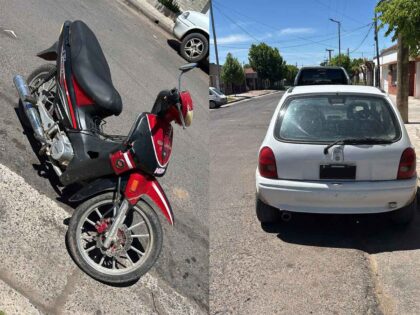 <span style='color:#f000000;font-size:14px;'>LOCALES</span><br>Un auto y una moto colisionaron en avenida de Tomaso item-thumbnail