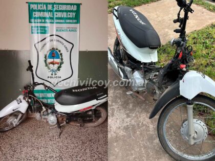<span style='color:#f000000;font-size:14px;'>POLICIALES</span><br>Recuperaron una motocicleta con pedido de secuestro activo item-thumbnail