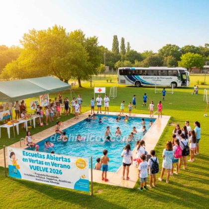 <span style='color:#f000000;font-size:14px;'>RECREACIÓN</span><br>“Escuelas Abiertas en Verano” vuelve este 2026 con una propuesta renovada