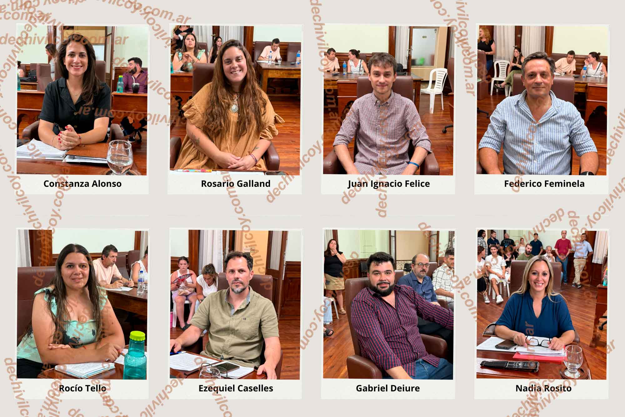 Concejales que inician su mandato Concejales que inician su mandato