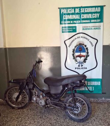 Aprehendido por circular en una moto con numeración de motor suprimida item-thumbnail